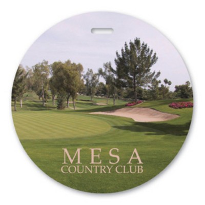 USA Made Laminated Event Tag (4") Circle