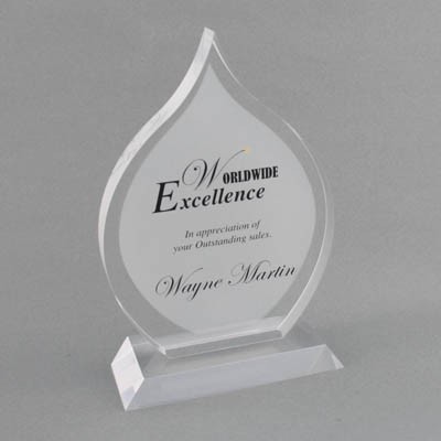 Mist 8 Award (6-1/2"x 10"x 2-1/2")