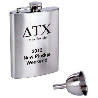 8 Oz. Flask w/Funnel