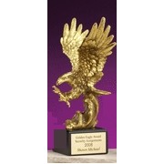 11.5" Watchful Golden Eagle Award