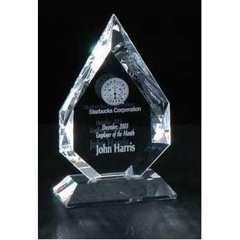 7" Legend Crystal Award