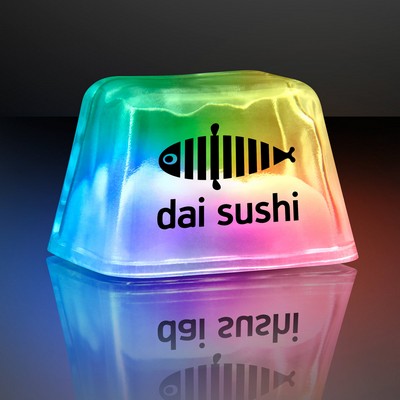 Multicolor Inspiration Ice LED Cubes - PATENT NO. D650,121 - PRINTED