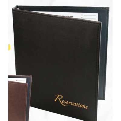 Reservation Binder w/ Turned Edge (8 1/2"x11")