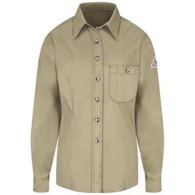 Bulwark™ Women's Dress Shirt - Khaki Tan