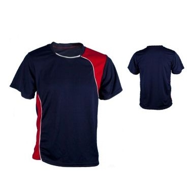 Youth Dazzle Cloth Soccer Jersey Shirt w/ Round Neck 2 Color Trim