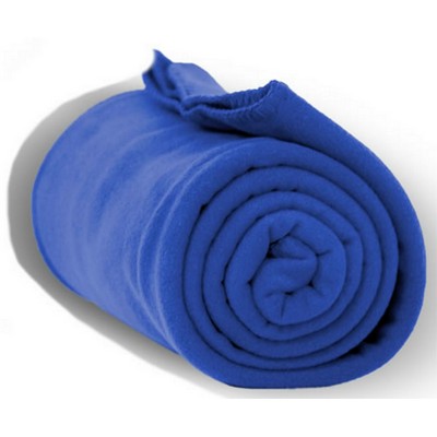 Fleece Throw Blanket 50"x60" - Royal