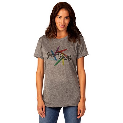 Zorrel® Ladies Vegas II Syntrel™ Heather DuraColor Training Tee Shirt