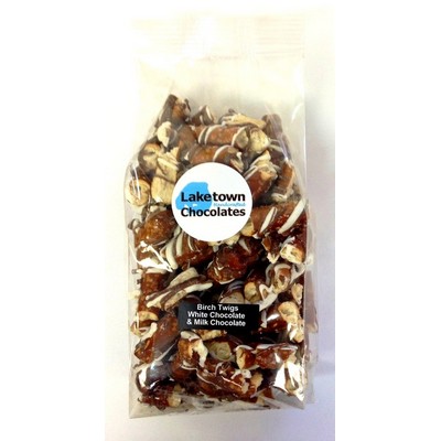 White/Milk Chocolate Birch Twigs Pretzel Pieces