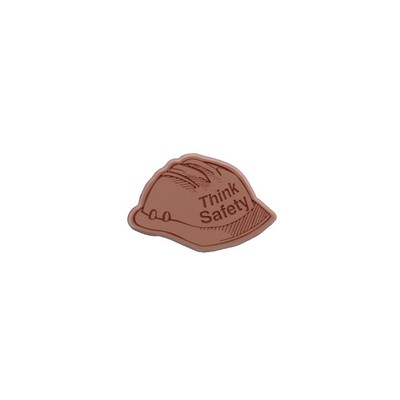 Think Safety Milk Chocolate Hard Hat Shape