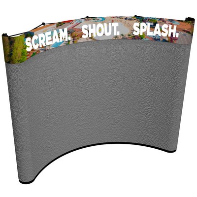 10' Curved Show 'N Rise Header Panel