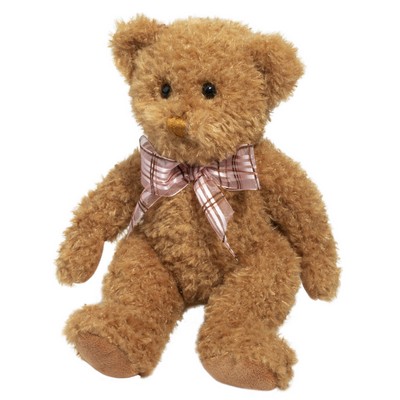 Caramel Fuzzy Teddy Bear Stuffed Animal