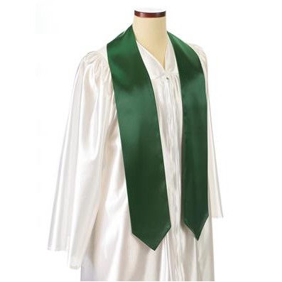 Custom 60" Graduation Sash - Kelly Green