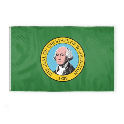 Washington Flags 5x8 foot