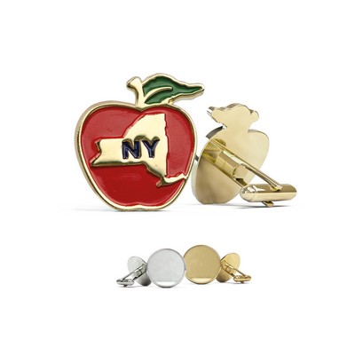 Cuff Links w/Soft Enamel Lapel Pin (Up to 0.75 in)