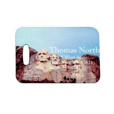 2.75 x 4" Full Color Luggage Tag