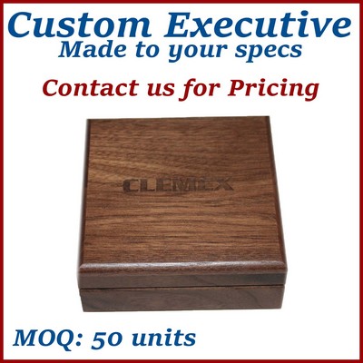 Custom Executive Presentation Wooden Box / Presentation Case - Made to Order