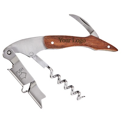 Innovation Deluxe Corkscrew w/Rosewood Brown Handle