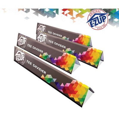 Custom Printed, Double Sided Tee Divider (4 Pack)