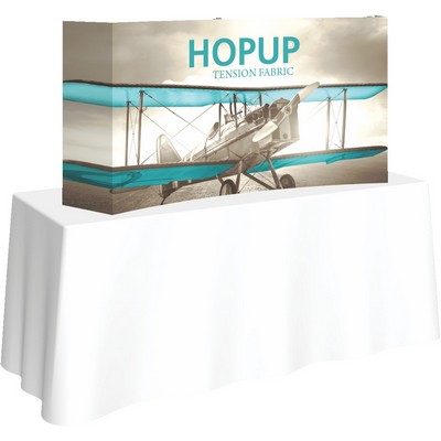 Hopup™ 5.5' Curved Tabletop Display & Full Fitted Graphics