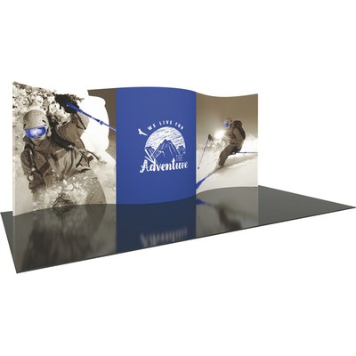 Formulate Designer Series 20' Fabric Backwall Kit 01