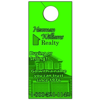 Door Hanger on 65Lb. Stock (4 1/4"x14")