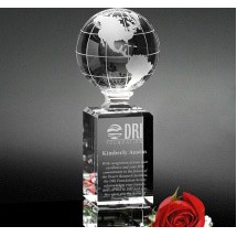 Cordova Globe Award 10"