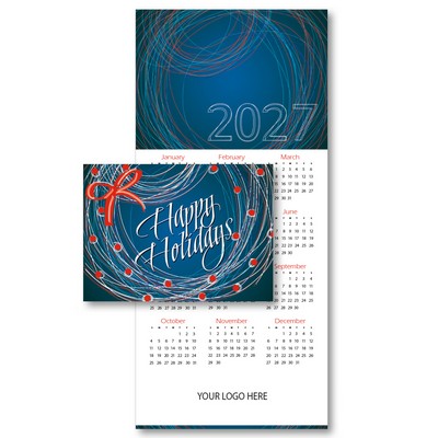 2027 Spirals Calendar Card