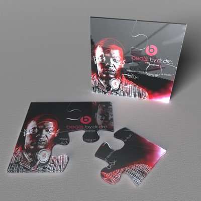 3.75" x 3.75" Acrylic Jigsaw Puzzle