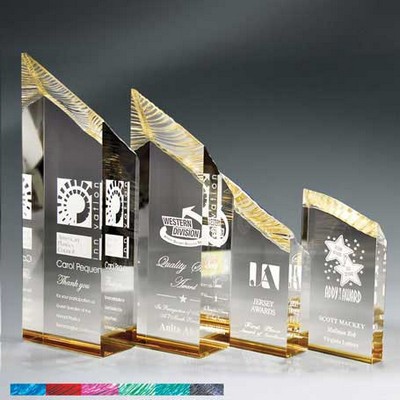 Small Gold Chisel Carve Tower Award