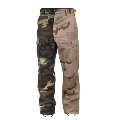 Woodland/Tri Color 2 Tone Camo BDU Pants (XS to XL)