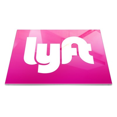 3/16" White Acrylic - Single Sided