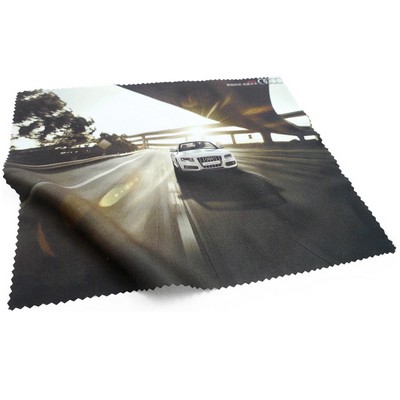 7" x 7" Full Color Silky Soft Micro Fiber Cloth