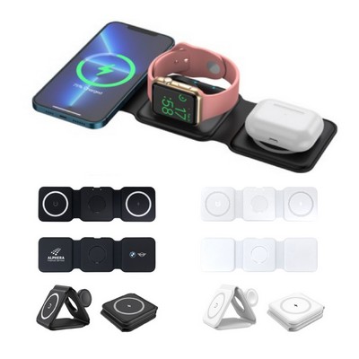 3" 1 Foldable wireless charger