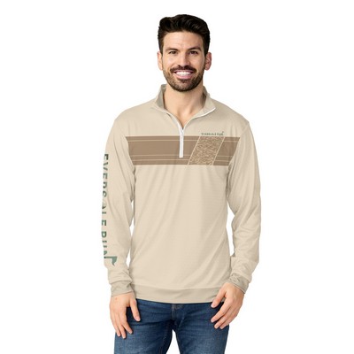 Men's or Ladies' Quarter Zip Pullover