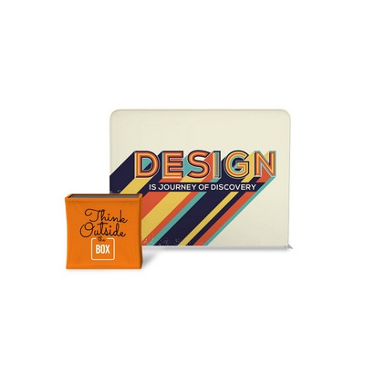 Tension Fabric Display Straight Single Sided (8' x 8ft)