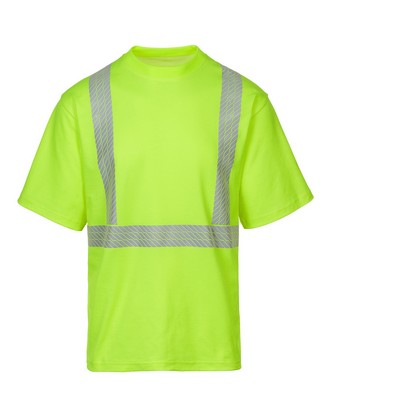Hi-Viz ANSI Class 2 Safety Cotton Rich T-Shirt
