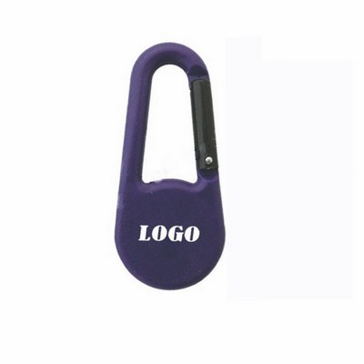 Colorful Plastic Compass Carabiner Clip