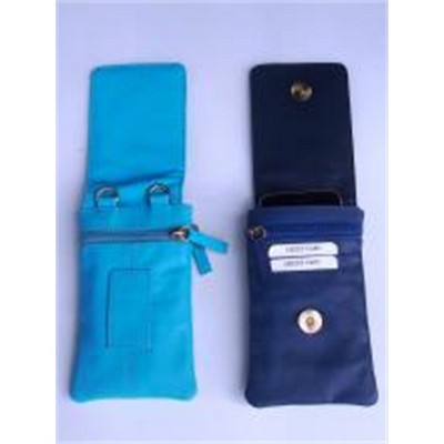 Cow Leather Cell Phone Pouch