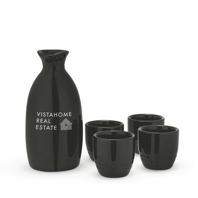 True® Moga™ 5-Piece Sake Set