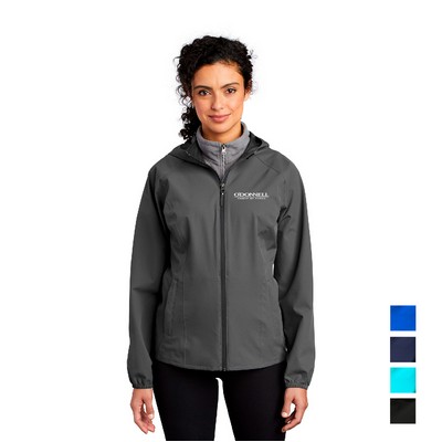 Port Authority® Women's Essential Rain Embroidered Jacket