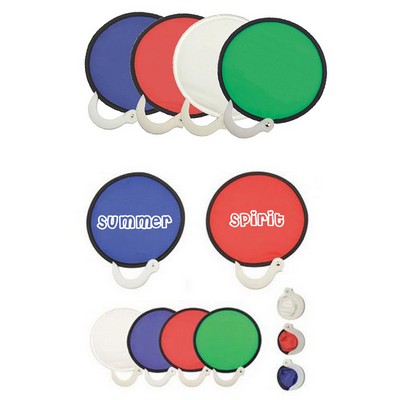 Custom Collapsible Promotional Foldable Nylon Fan