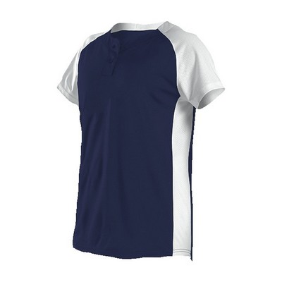 Alleson Athletic Two Button Softball Jersey