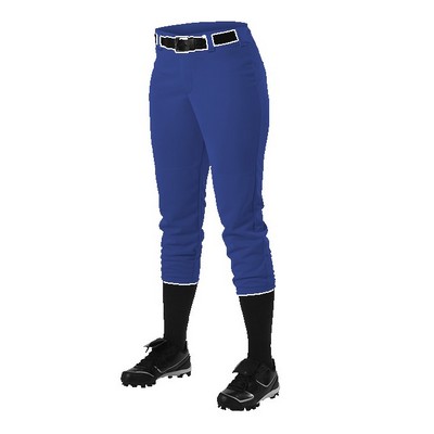 Alleson Athletic Ladies Softball Pant with Belt Loop