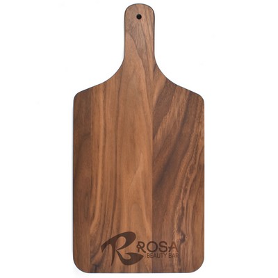 8" x 17" Walnut Paddle Cutting Board
