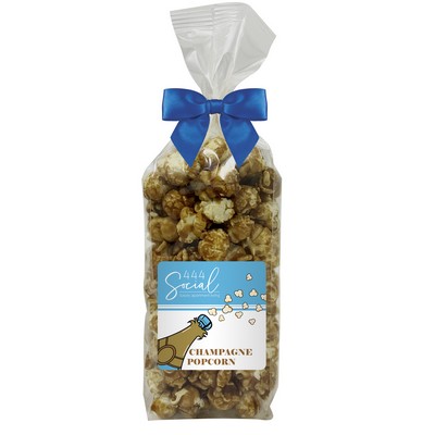 Boozy Popcorn Gift Bag - Champagne Caramel Crunch Popcorn