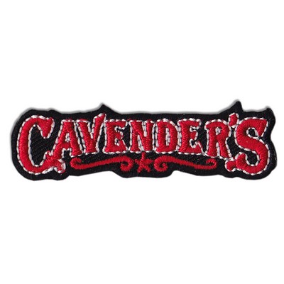 2½" Embroidered Emblem w/100% Thread Coverage