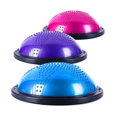 Anti-burst PVC Yoga Exercise Balance Training Half Ball