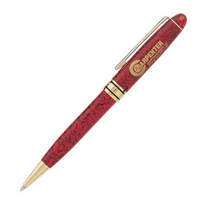 Saxon-II Luxury Ballpoint Pen with Gold Accents