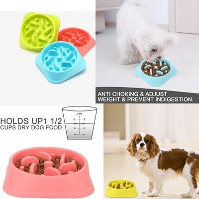 Fun Feeder Slo Bowl - Anti-Choking Slow Feeder Dog Bowl