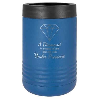 Powder Coated Blue Can Holder